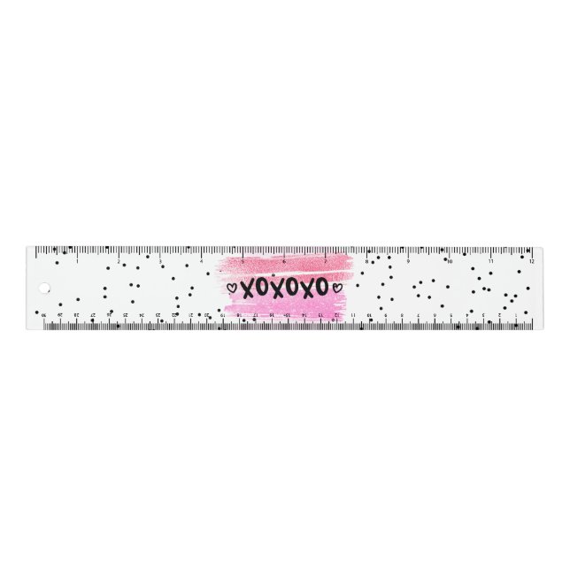 xoxoxo ruler (Front)