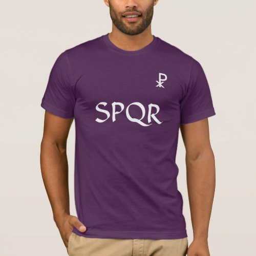 XPSPQR Camisia Romana Purpura T_Shirt