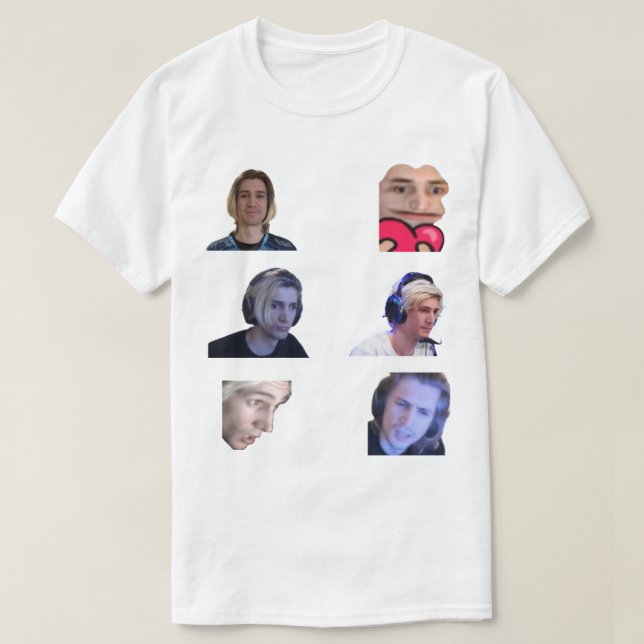 xQc Emotes Pack   T-Shirt (Design Front)