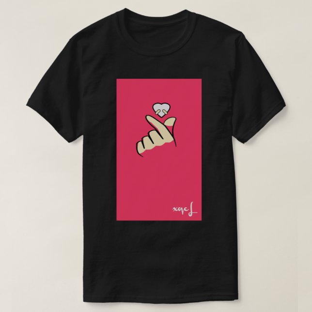 xQc Premium Scoop  T-Shirt (Design Front)