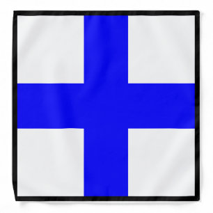 XRAY BLUE CROSS BANDANA