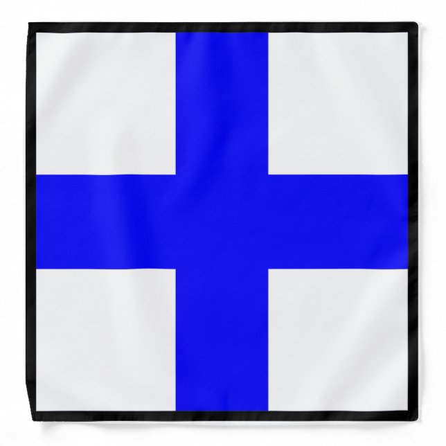 XRAY BLUE CROSS BANDANA (Front)