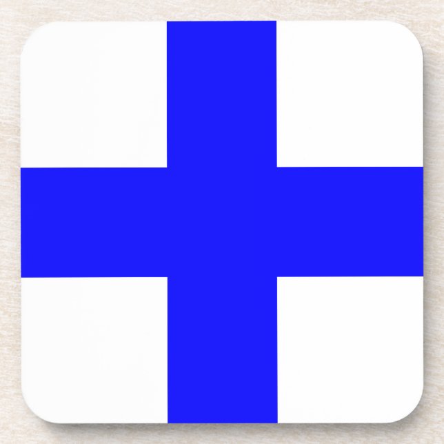XRAY BLUE CROSS DRINK COASTER (Front)