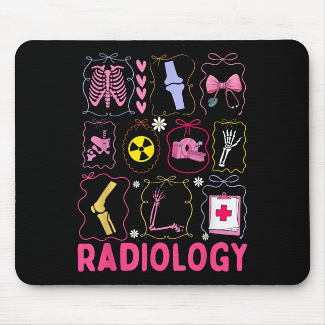 Xray Rad Tech Radiology Healthcare Appreciation Te Mouse Pad (Front)