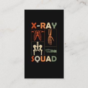 Xray Skeleton Bones Radiologist Funny Radiology Business Card by Designer_Store_Ger at Zazzle