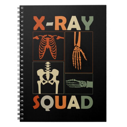 Xray Skeleton Bones Radiologist Funny Radiology Notebook