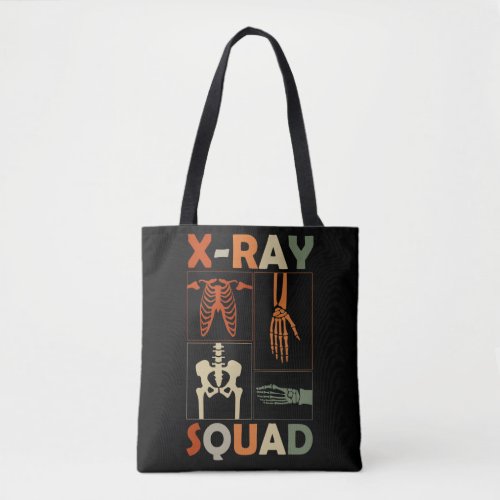 Xray Skeleton Bones Radiologist Funny Radiology Tote Bag