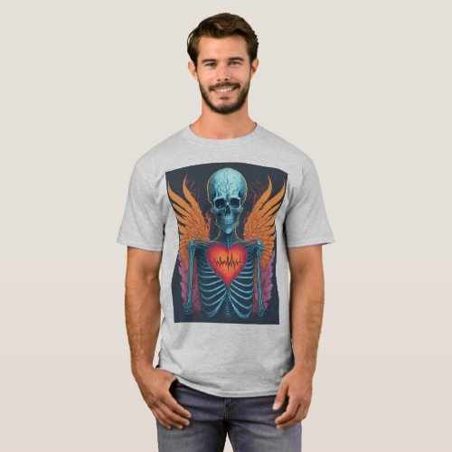 xray skeleton T_Shirt