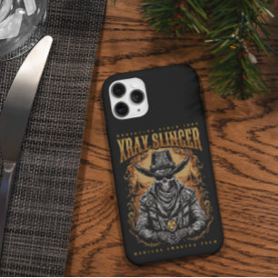 XRay Slinger Skeleton Cowboy Case-Mate iPhone 14 Pro Max Case