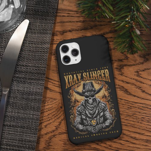 XRay Slinger Skeleton Cowboy Case_Mate iPhone 14 Pro Max Case
