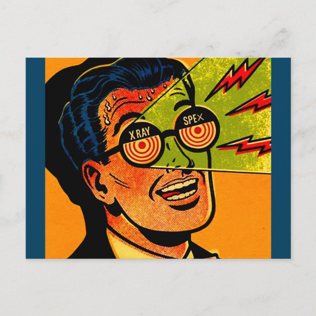 Xray Spex Postcard (Front)