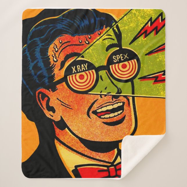 Xray Spex Sherpa Blanket (Front)