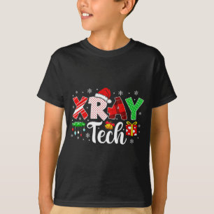 Xray Tech Christmas Bow Rad Tech Radiology Men Wom T-Shirt