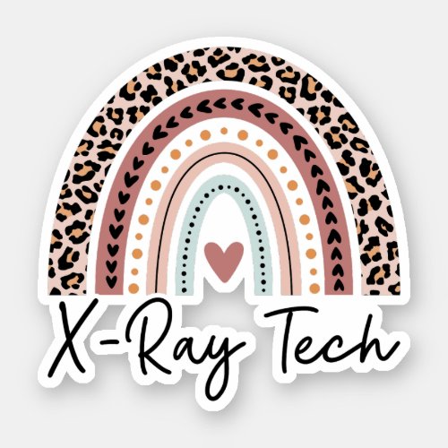 Xray Tech Radiologic Technologist Xray Tech Grad Sticker
