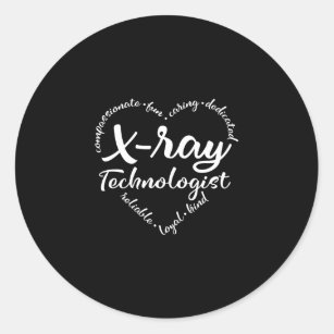 Xray tech, X-ray technologist Classic Round Sticker
