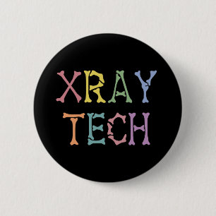 Xray Tech X-ray Technologist gifts Button