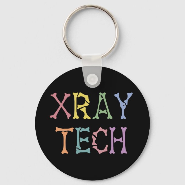 Xray Tech X-ray Technologist gifts Keychain (Front)