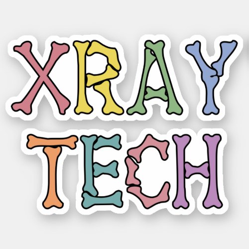Xray Tech X_ray Technologist gifts Sticker