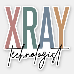 Xray Tech X-ray Technologist Multicolored gifts Sticker