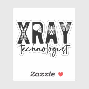 Xray Technologist, Radiology Tech, Radiographer Sticker
