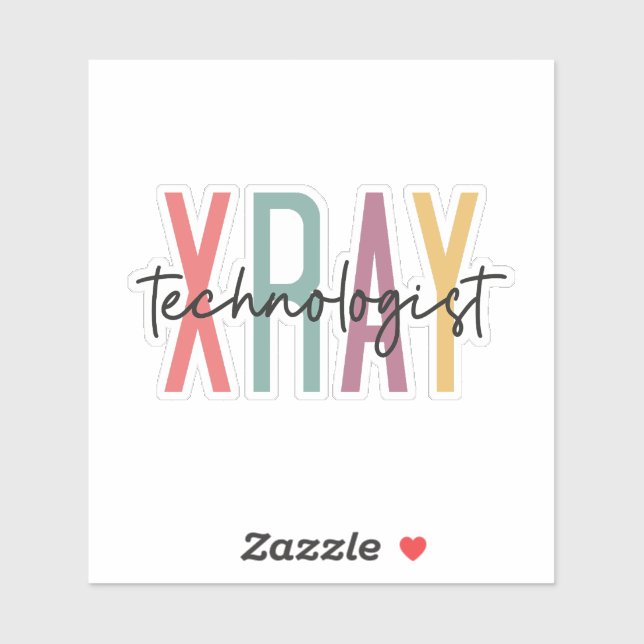 XRAY Technologist Sticker (Sheet)