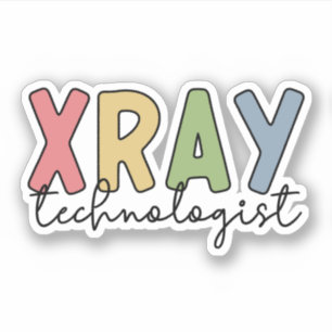 Xray Technologist X-ray Tech Radiology Tech Gifts Sticker