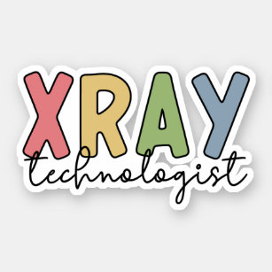 Xray Technologist X-ray Tech Radiology Tech Gifts Sticker