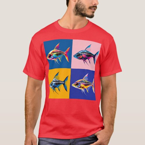 XRay Tetra Cool Tropical Fish T_Shirt