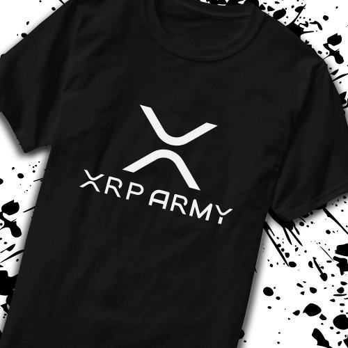 XRP Army Quote Hodl Crypto Cryptocurrency Meme T_Shirt