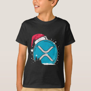 Xrp Christmas Hat Moonshot Ripple Crypto Merch To T-Shirt