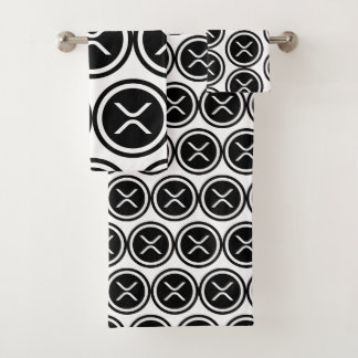 XRP Coin Logo Bath Towel Set