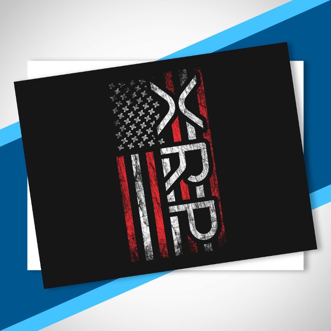 XRP Crypto Cryptocurrency American Flag Meme Postcard (Creator Uploaded)