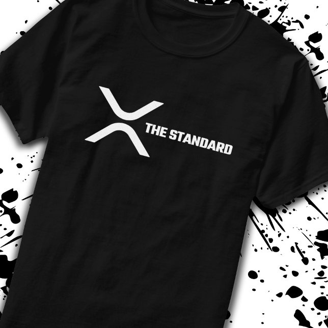 XRP Crypto Meme Cryptocurrency The Standard Quote T-Shirt (Creator Uploaded)