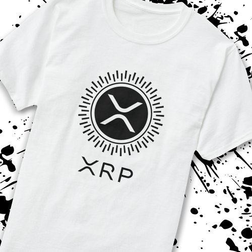 XRP Cryptocurrency Crypto Decorative Circle Logo T_Shirt
