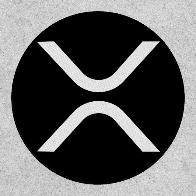 XRP cryptocurrency  Patch (Front)