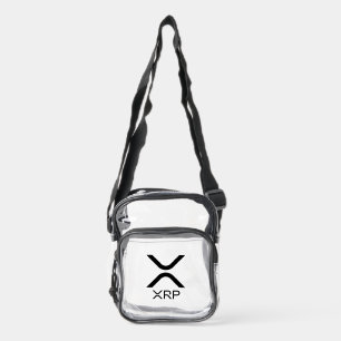 XRP cryptocurrency - XRP  Clear Crossbody Bag