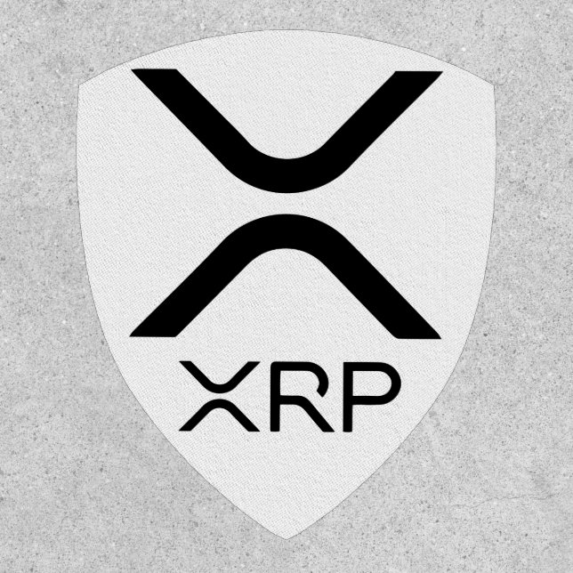 XRP cryptocurrency - XRP  Patch (Front)
