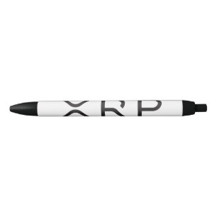 XRP Full Logo Image Black Ink Pen