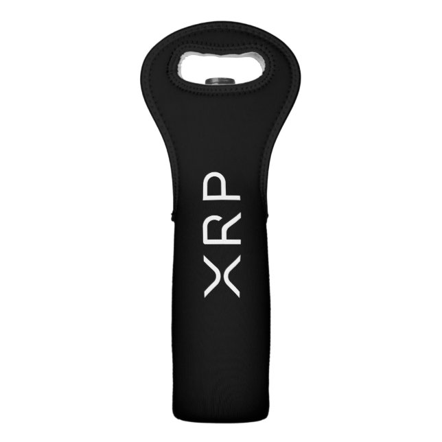 XRP Full Logo Wine Tote Bag (Front)