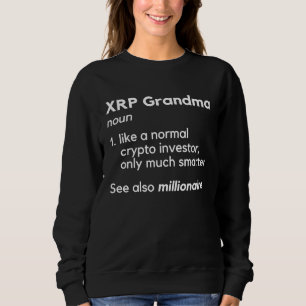 XRP Grandma Crypto Sweatshirt