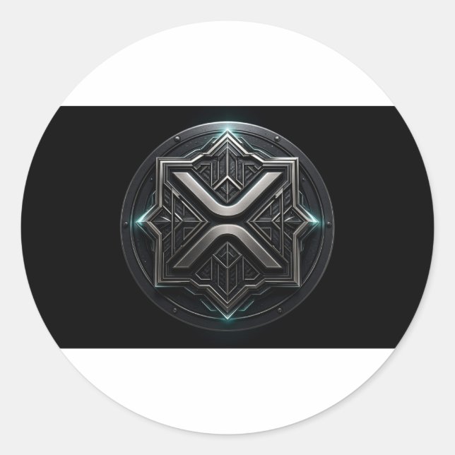 XRP Hard-Tech Crest Sticker (Front)