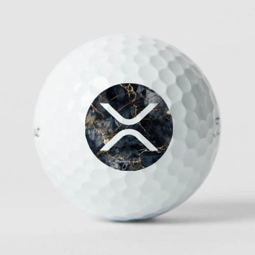 XRP Indigo Marble Titleist Pro V1 Golf Ball