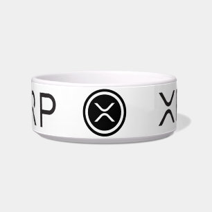 XRP Logo Pet Bowl