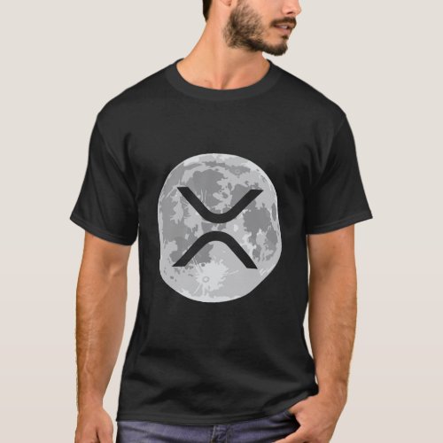 Xrp Moon Cryptocurrency Hoodie T_Shirt