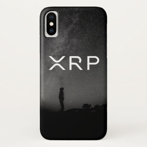 XRP Ripple black grey milky way phone case