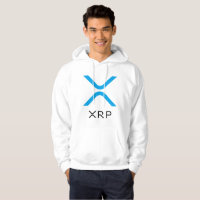 XRP Ripple Blue & Black Logo | Hoodie