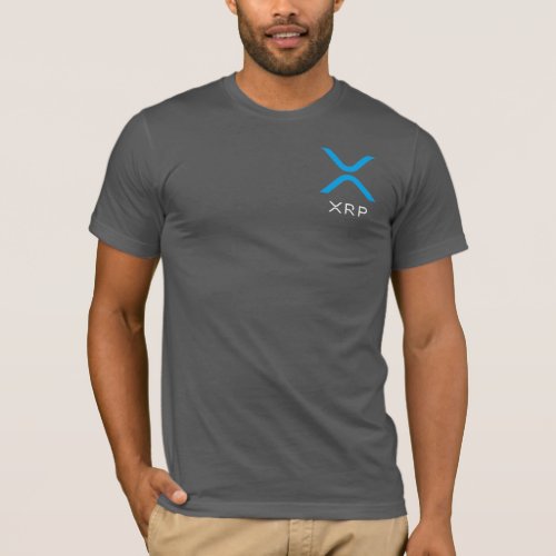 XRP Ripple Blue  White Logo  Football Shirt