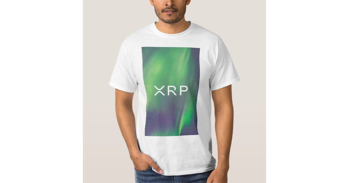 XRP, Ripple light art tshirt | Zazzle.com