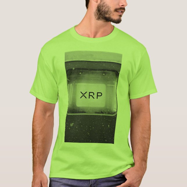 XRP, Ripple lime art tshirt (Front)