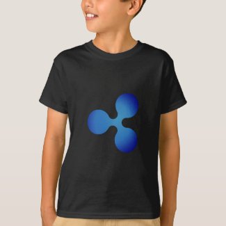 XRP, Ripple logo, boys T-Shirt